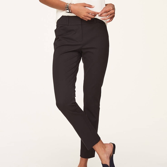LOFT Pants - NWOT Loft Modern Skinny Ankle Pants - BLACK